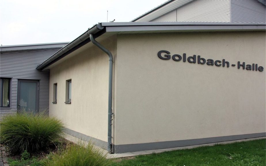 Goldbach-Halle geschlossen